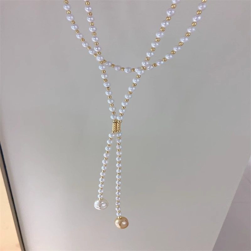 S925纯银镀金磁吸管子 项链手链首饰扣 DIY珍珠玛瑙绿松石配件
